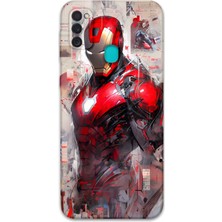 Galaxy M30S Uyumlu Kedi Desenli Telefon Kılıfı + Ekran Koruyucu - 5785