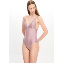 Too Salty Swimwear Kadın Gülkurusu Üçgen Mayo 23S101ST