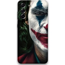 Galaxy S22 Uyumlu Joker Desenli Telefon Kılıfı + Ekran Koruyucu - 5827