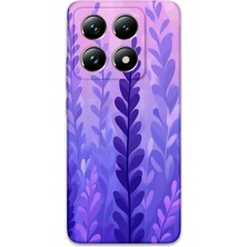 Xiaomi Mi 14 Uyumlu Çiçek Desenli Telefon Kılıfı + Ekran Koruyucu - 5798
