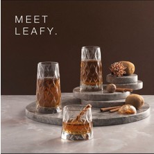 Leafy Meşrubat Bardağı 345CC 4'Lü
