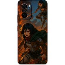 Poco F3 Uyumlu Anime Desenli Telefon Kılıfı + Ekran Koruyucu - 5744