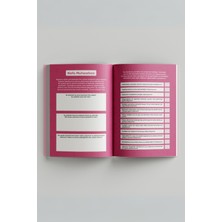 Özel Seri Sohbet Ajandası (Pembe Kapak)