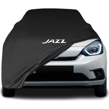 Honda Jazz4 Siyah Kumaş Araba Brandası Logolu Penye Branda Oto Branda