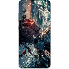 Galaxy S20 Uyumlu Anime Desenli Telefon Kılıfı + Ekran Koruyucu - 5749
