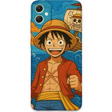 Galaxy A04 Uyumlu Anime Desenli Telefon Kılıfı + Ekran Koruyucu - 5753