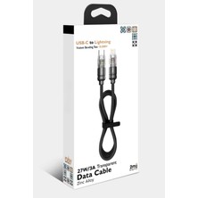Vetech 27W Type-C To Lightning Şarj Kablosu iPhone Uyumlu 2mt