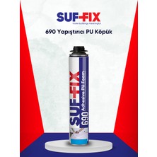 Suf-Fix 690 B1 Yangın Dayanımlı Pu Montaj Köpüğü 750 ml – Tabancalı