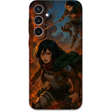 Galaxy S25 Uyumlu Anime Desenli Telefon Kılıfı + Ekran Koruyucu - 5744