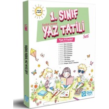 Giriş Yayınları 1. Sınıf Yaz Tatili Fasikül Seti ( 11 Fasikül - Her Fasikül 14 Sayfa)