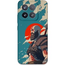 Xiaomi Mi 15 Uyumlu Kratos Desenli Telefon Kılıfı + Ekran Koruyucu - 5824