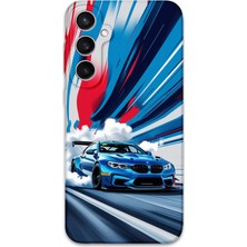 Galaxy S24 Uyumlu Araba Desenli Telefon Kılıfı + Ekran Koruyucu - 5762