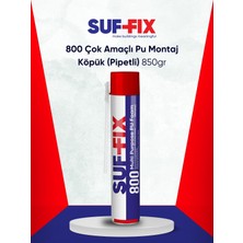 Suf-Fix 800 High Tack Hibrit Polimer Montaj Yapıştırıcı 290 ml – Beyaz (400 Kg/m² Tutma Gücü)