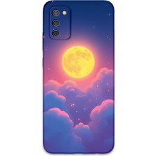 Galaxy A02S Uyumlu Uzay Desenli Telefon Kılıfı + Ekran Koruyucu - 5869