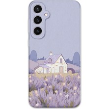 Galaxy S25 Uyumlu Çiçek Desenli Telefon Kılıfı + Ekran Koruyucu - 5800