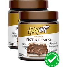 Heynut Kakaolu Fıstık Ezmesi 500 gr x 2 Adet