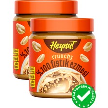 %100 Fıstık Ezmesi(Parçacıklı Kıvam) 500G x 2 Adet