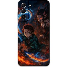 Galaxy S21 Uyumlu Anime Desenli Telefon Kılıfı + Ekran Koruyucu - 5745