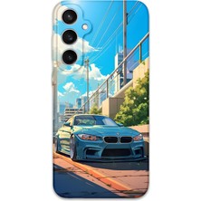 Galaxy S23 Uyumlu Araba Desenli Telefon Kılıfı + Ekran Koruyucu - 5760