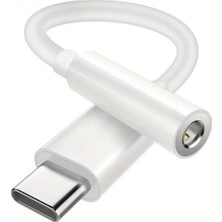 Bukrem Store Apple Uyumlu Type-C To 3.5mm Aux Dönüştürücü Adaptör – Yüksek Ses Kalitesi | iPad Pro, iPad Air ve MacBook Modelleri ile Uyumlu Kulaklık Adaptörü