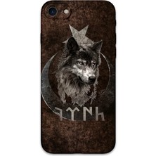 iPhone 8 Uyumlu Türk Desenli Telefon Kılıfı + Ekran Koruyucu - 5853