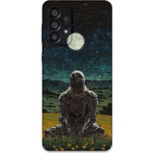 Galaxy A73 Uyumlu Retro Desenli Telefon Kılıfı + Ekran Koruyucu - 5844