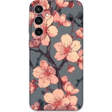 Galaxy S23 Uyumlu Çiçek Desenli Telefon Kılıfı + Ekran Koruyucu - 5801