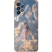 Galaxy A23 Uyumlu Retro Desenli Telefon Kılıfı + Ekran Koruyucu - 5841