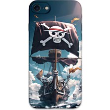 iPhone 7 Uyumlu Anime Desenli Telefon Kılıfı + Ekran Koruyucu - 5752