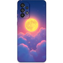 Galaxy A23 Uyumlu Uzay Desenli Telefon Kılıfı + Ekran Koruyucu - 5869