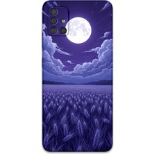 Galaxy A51 Uyumlu Çiçek Desenli Telefon Kılıfı + Ekran Koruyucu - 5797