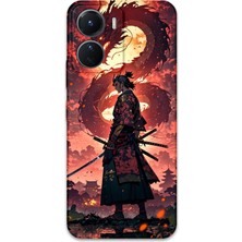 Vivo Y16 Uyumlu Anime Desenli Telefon Kılıfı + Ekran Koruyucu - 5751