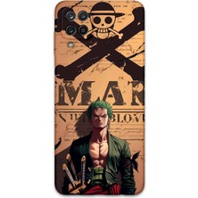 Galaxy M22 Uyumlu Anime Desenli Telefon Kılıfı + Ekran Koruyucu - 5755