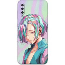 Galaxy A70 Uyumlu Anime Desenli Telefon Kılıfı + Ekran Koruyucu - 5743