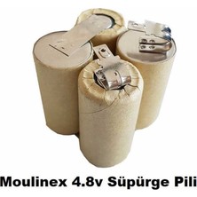 Moulinex 4.8V Şarjlı Süpürge Uyumlu Tnl Marka 4.8V 2400MAH Şarjlı Tnl Süpürge Pili