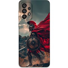 Galaxy A72 Uyumlu Retro Desenli Telefon Kılıfı + Ekran Koruyucu - 5834