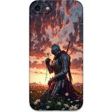 iPhone 7 Uyumlu Retro Desenli Telefon Kılıfı + Ekran Koruyucu - 5842