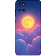 Galaxy A81 Uyumlu Uzay Desenli Telefon Kılıfı + Ekran Koruyucu - 5869