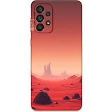 Galaxy A33 Uyumlu Uzay Desenli Telefon Kılıfı + Ekran Koruyucu - 5859