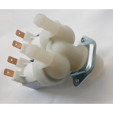 FullYedek Vestel Ikili Ventil Çamaşır Makinesi Ventili 2 Li Su Giriş Vana