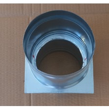 Soba Boru Çap Düşürücü Redüksiyon 13 cm Den 11 cm Dardan Genişe