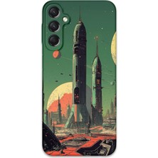 Galaxy A05S Uyumlu Uzay Desenli Telefon Kılıfı + Ekran Koruyucu - 5870