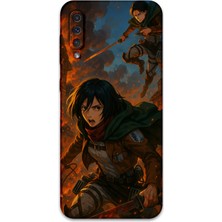 Galaxy A50 Uyumlu Anime Desenli Telefon Kılıfı + Ekran Koruyucu - 5744