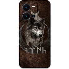 Vivo Y22S Uyumlu Türk Desenli Telefon Kılıfı + Ekran Koruyucu - 5853