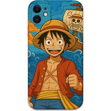 iPhone 12 Uyumlu Anime Desenli Telefon Kılıfı + Ekran Koruyucu - 5753