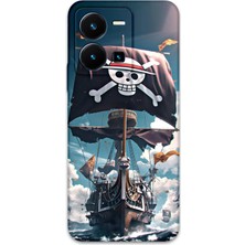 Vivo Y35 Uyumlu Anime Desenli Telefon Kılıfı + Ekran Koruyucu - 5752
