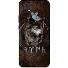 Oppo A15S Uyumlu Türk Desenli Telefon Kılıfı + Ekran Koruyucu - 5853