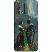 Oppo A74 Uyumlu Retro Desenli Telefon Kılıfı + Ekran Koruyucu - 5839