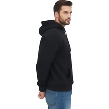 Erkek 3 Iplik Kapüşonlu Sweatshirt Xs-S-M-L-Xl
