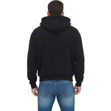 Erkek 3 Iplik Kapüşonlu Sweatshirt Xs-S-M-L-Xl